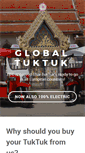 Mobile Screenshot of globaltuktuk.com